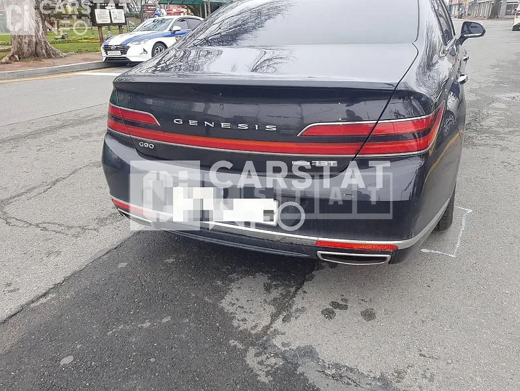 Photo 3 of 3: 2019 Genesis G90 3.3T, VIN KMHG141ADKU064402 — Korean insurance auction