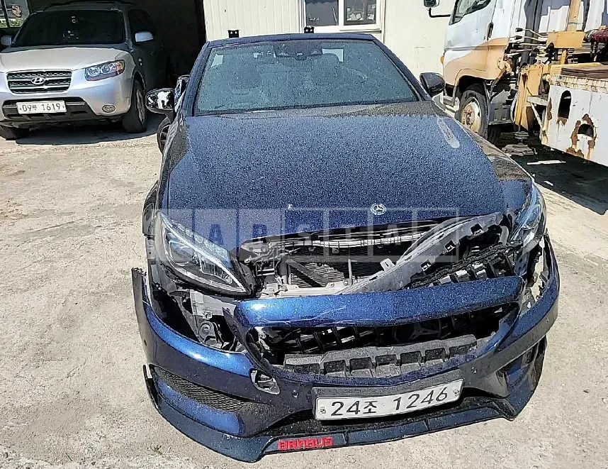 Photo 2 of 16: 2018 Mercedes-Benz C200 Cabriolet, VIN WDDWK4CB9JF680462 — Korean insurance auction