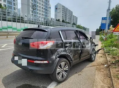 Photo 1 of 9: 2015 Kia Sportage R — Korean insurance auction