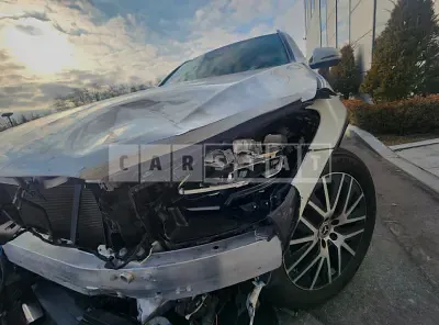 Photo 1 of 9: 2020 Mercedes-Benz GLC300 e 4Matic, VIN W1N0G5DB1LF821932 — Korean insurance auction