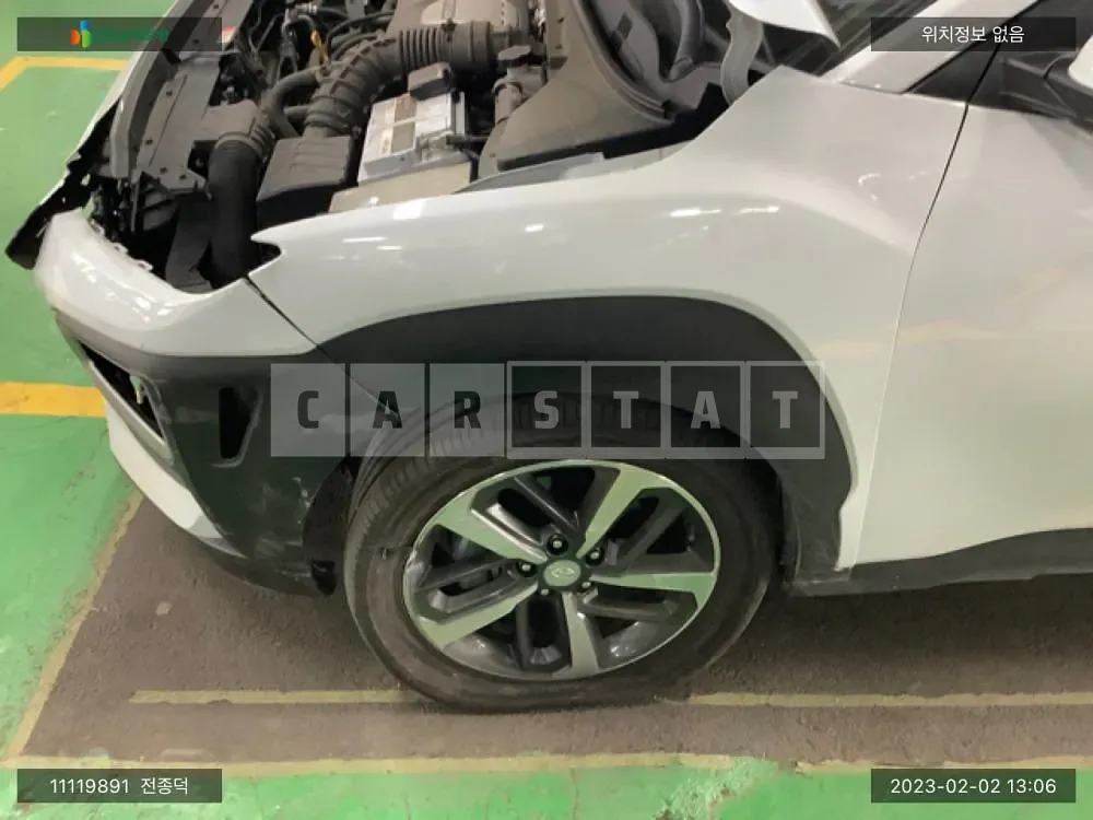 Photo 2 of 10: 2019 Hyundai Kona, VIN KMHK4815GKU393235 — Korean insurance auction