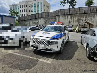 Photo 1 of 11: 2020 Hyundai Santa Fe TM Police Car — Korean insurance auction