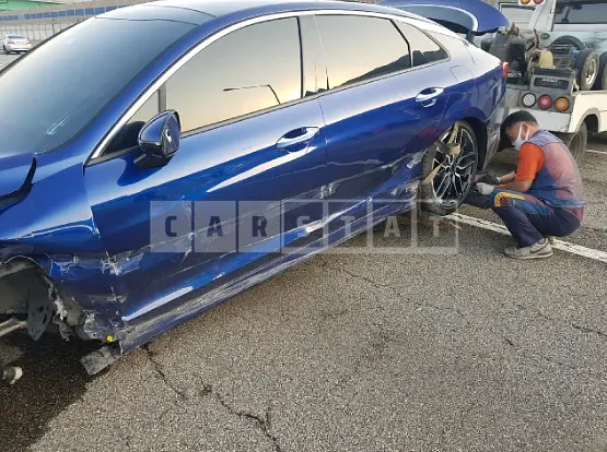 Photo 2 of 11: 2020 Kia K5, VIN KNAG3412BLA031329 — Korean insurance auction