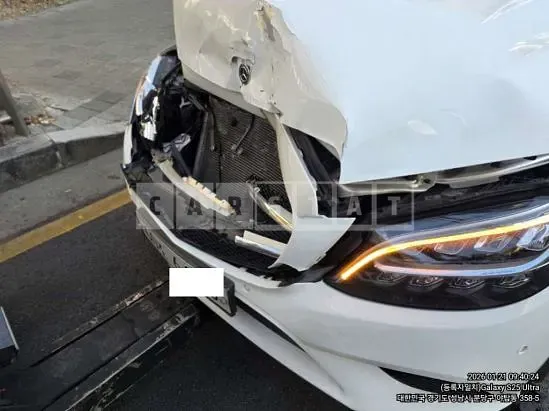 Photo 2 of 12: 2019 Mercedes-Benz C 220d, VIN WDDWF1EB3KR447791 — Korean insurance auction