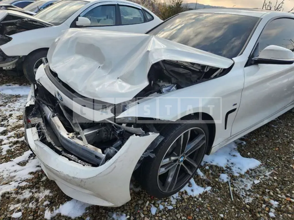 Photo 2 of 23: 2018 BMW 420i Coupe, VIN WBA4S3100JAG49675 — Korean insurance auction