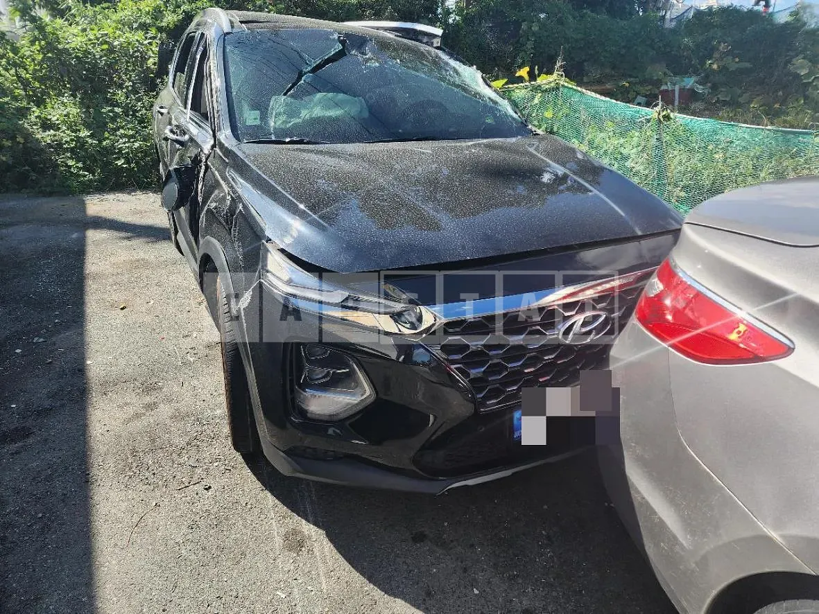 Photo 2 of 15: 2019 Hyundai Santa Fe TM 2.2, VIN KMHS381CBKU167269 — Korean insurance auction