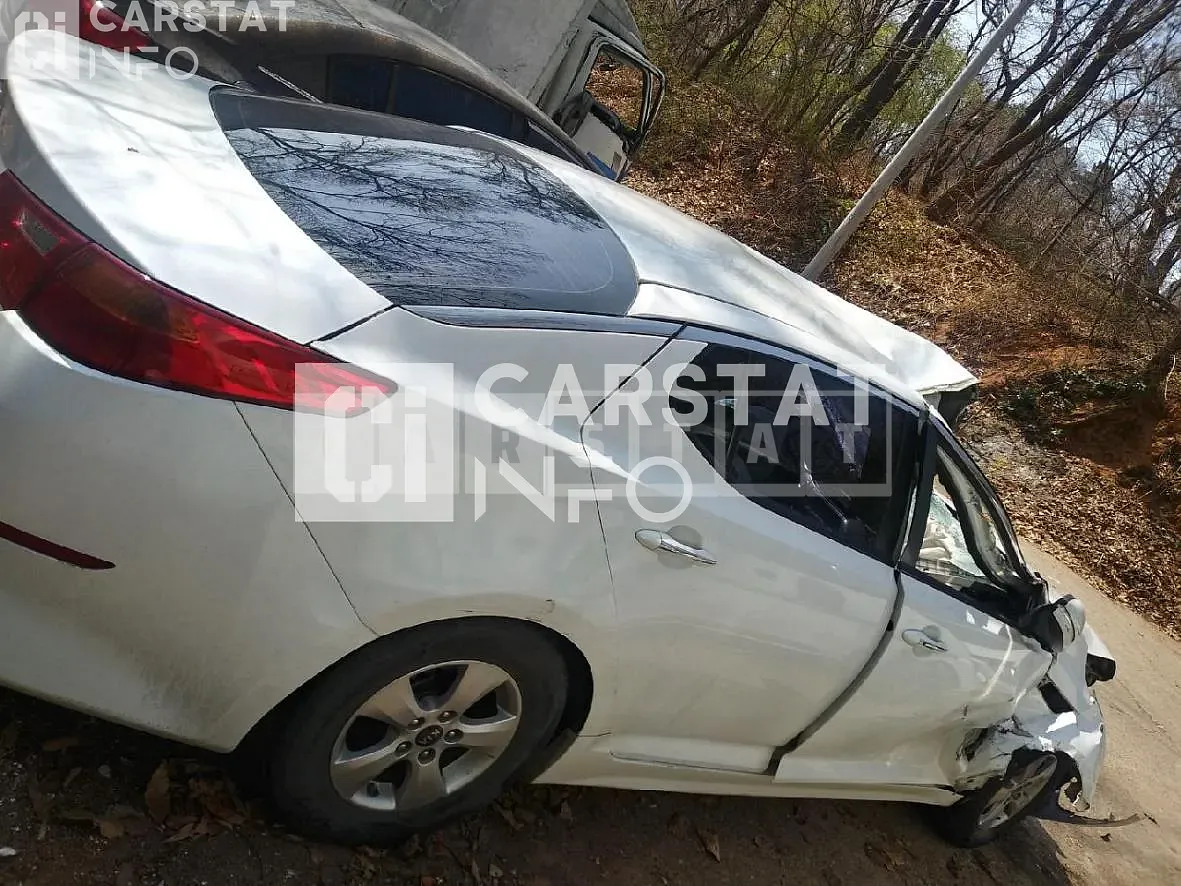 Photo 2 of 9: 2015 Kia K5 2.0(LPI), VIN KNAGN418BFA640577 — Korean insurance auction