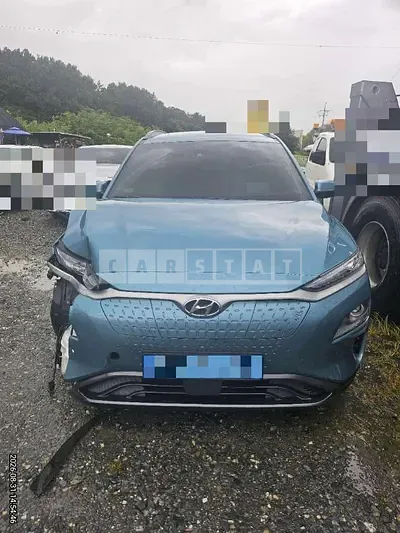 Photo 1 of 12: 2019 Hyundai Kona Electric Car — Korean insurance auction
