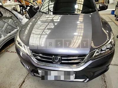 Photo 1 of 16: 2014 Honda Accord 3.5, VIN 1HGCR3680FA510036 — Korean insurance auction
