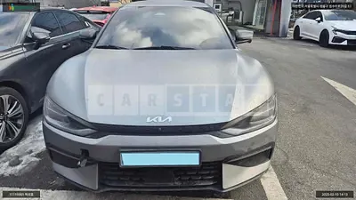 Photo 1 of 15: 2021 Kia EV6, VIN KNAC581CPNA023465 — Korean insurance auction