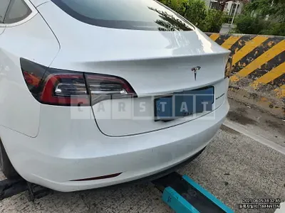 Photo 1 of 15: 2020 Tesla Model 3 Long Range, VIN 5YJ3E1EB5LF694804 — Korean insurance auction