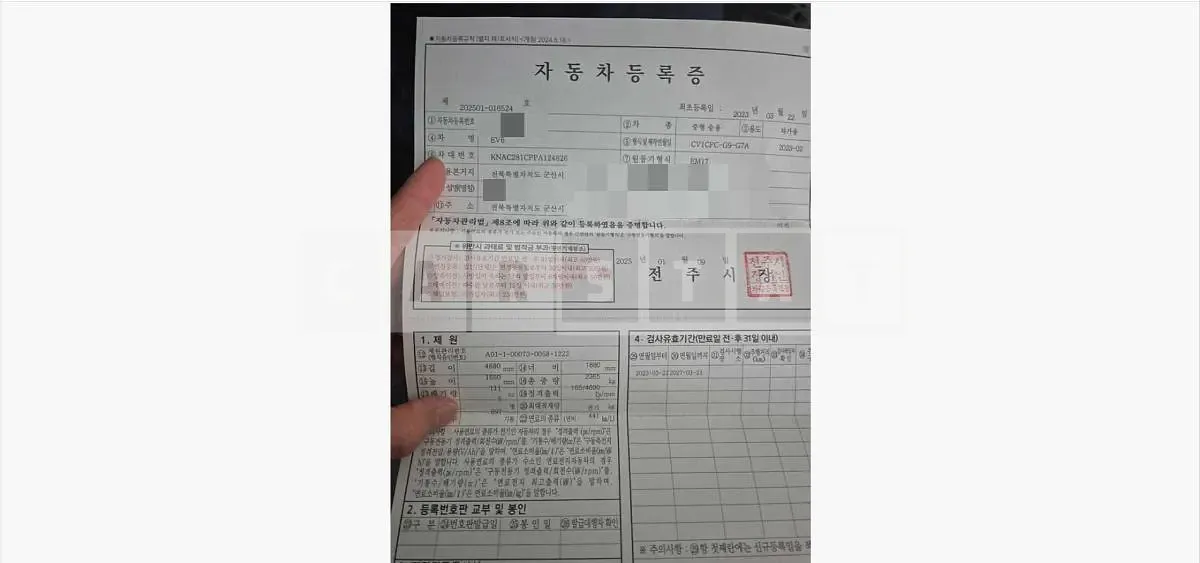 Photo 2 of 32: 2023 Kia EV6 Long Range Air 4WD — Korean insurance auction