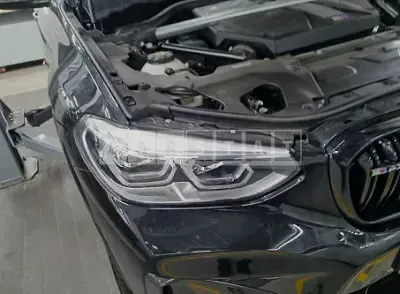 Photo 1 of 9: 2021 BMW X4M Competition, VIN WBSUJ0101M9G49414 — Korean insurance auction