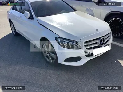Photo 1 of 9: 2018 Mercedes-Benz C200 d, VIN WDDWF3HB8JR345764 — Korean insurance auction