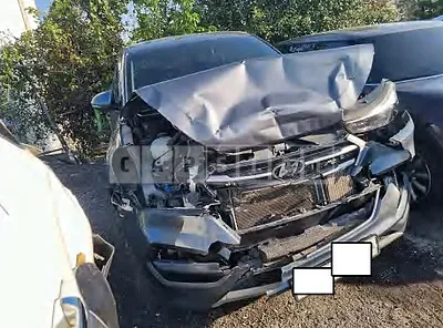Photo 1 of 8: 2017 Hyundai Tucson, VIN KMHJ281ABHU243155 — Korean insurance auction