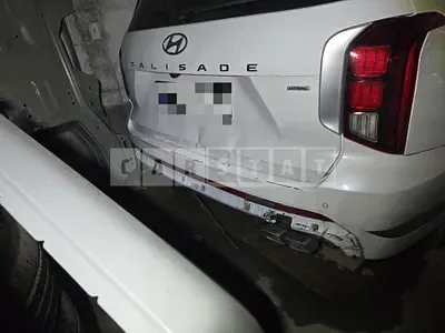 Photo 1 of 19: 2023 Hyundai Palisade 2.2 (4WD), VIN KMHR581ADPU574010 — Korean insurance auction