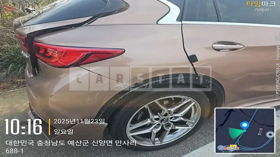 Photo 2 of 22: 2017 Infiniti Q30 — Korean insurance auction