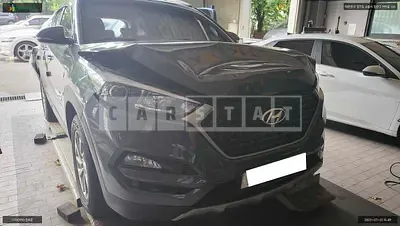 Photo 1 of 12: 2016 Hyundai Tucson, VIN KMHJ3815GHU275121 — Korean insurance auction
