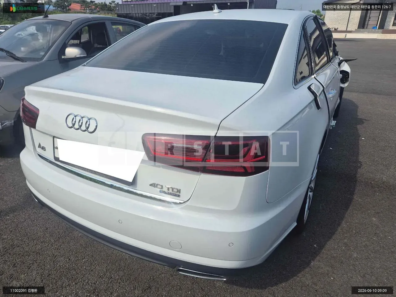 Photo 2 of 15: 2016 Audi A6 40 TDI quattro, VIN WAUZZZ4GXGN094326 — Korean insurance auction