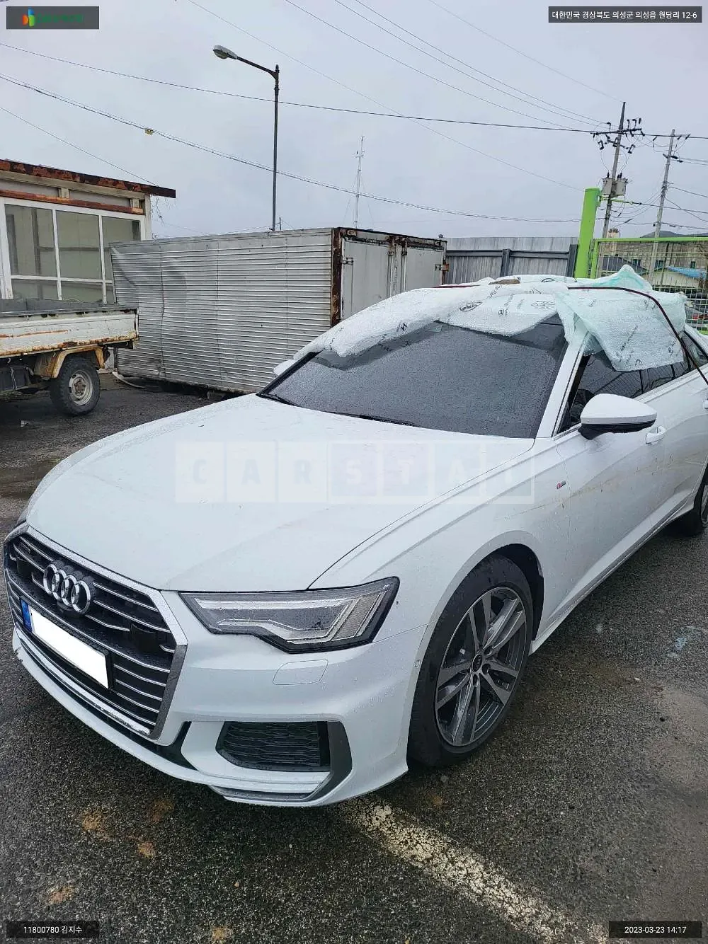 Photo 2 of 13: 2022 Audi A6 45 TFSI quattro, VIN WAUZZZF26NN016785 — Korean insurance auction