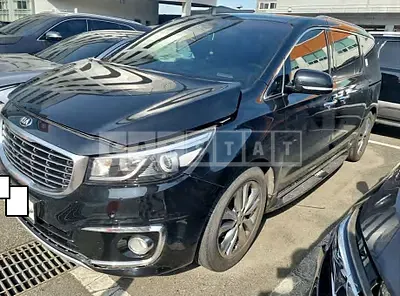 Photo 1 of 19: 2016 Kia Carnival Limousine, VIN KNAME81ABGS171225 — Korean insurance auction