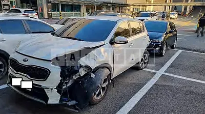 Photo 1 of 10: 2020 Kia Sportage, VIN KNAPM813BLK825514 — Korean insurance auction