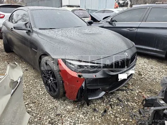Photo 2 of 14: 2018 BMW M4 Convertible Competition Package, VIN WBS4Z9100JEH81662 — Korean insurance auction