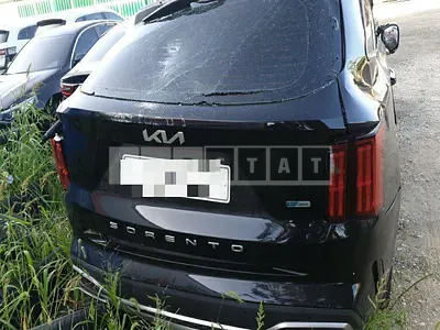 Photo 1 of 15: 2022 Kia Sorento Hybrid 1.6, VIN KNARL81GBNA094591 — Korean insurance auction