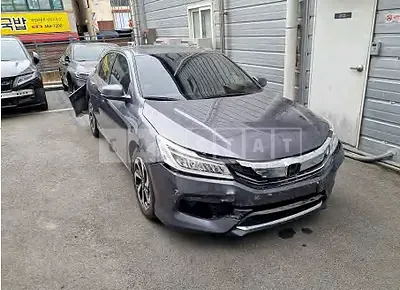 Photo 1 of 17: 2016 Honda Accord 2.4, VIN 1HGCR2680GA510032 — Korean insurance auction