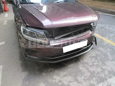 Photo 1 of 12: 2018 Volkswagen Tiguan, VIN WVGZZZ5NZJW915142 — Korean insurance auction