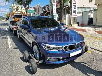 Photo 1 of 21: 2018 BMW 520d, VIN WBAJC3108JWB80192 — Korean insurance auction