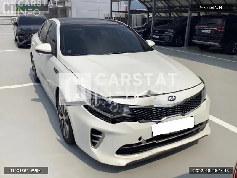 Photo 2 of 15: 2016 Kia K5, VIN KNAGX411BGA099993 — Korean insurance auction