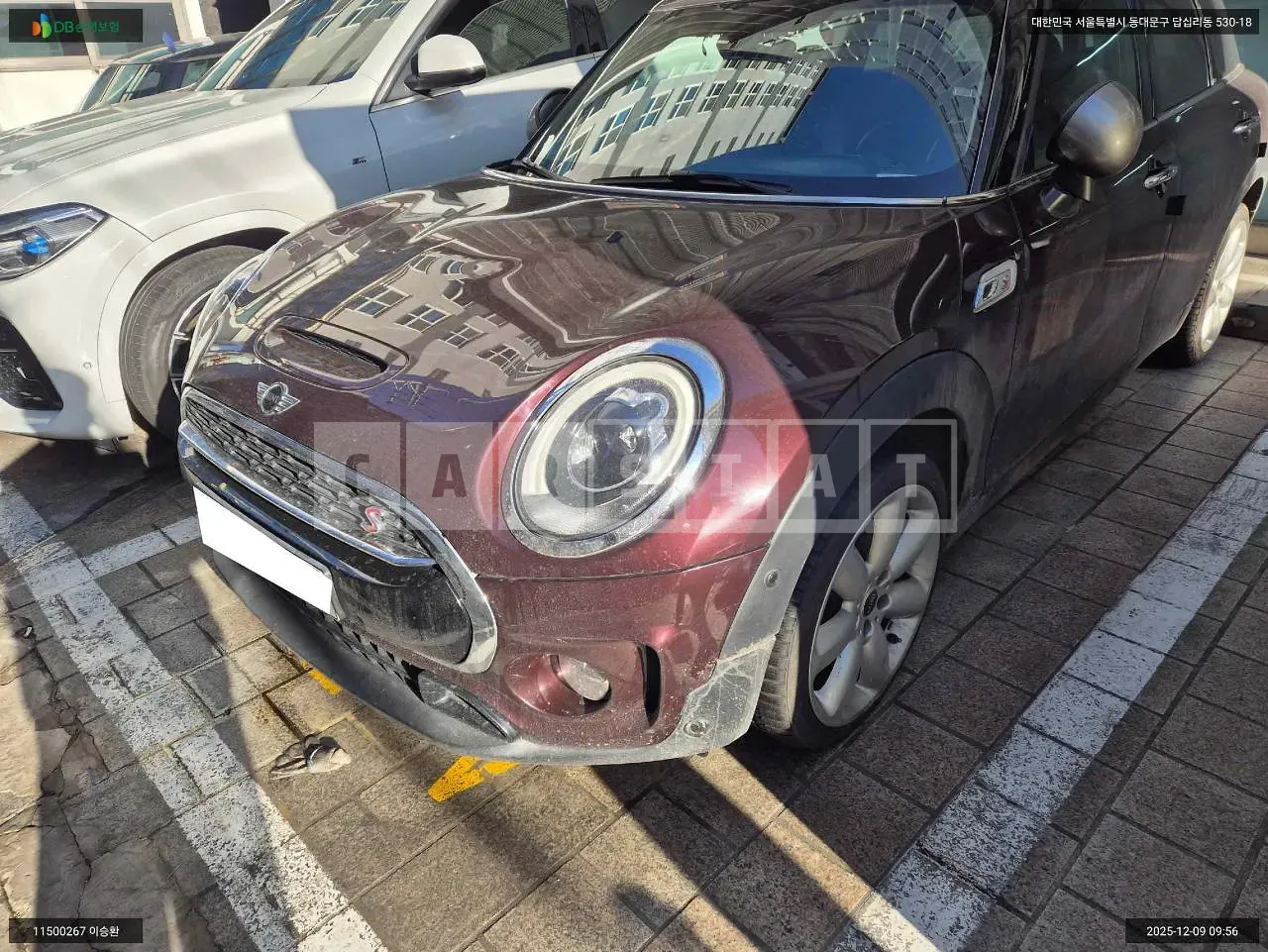 Photo 2 of 13: 2018 MINI Cooper S Clubman, VIN WMWLN9101J2G08424 — Korean insurance auction