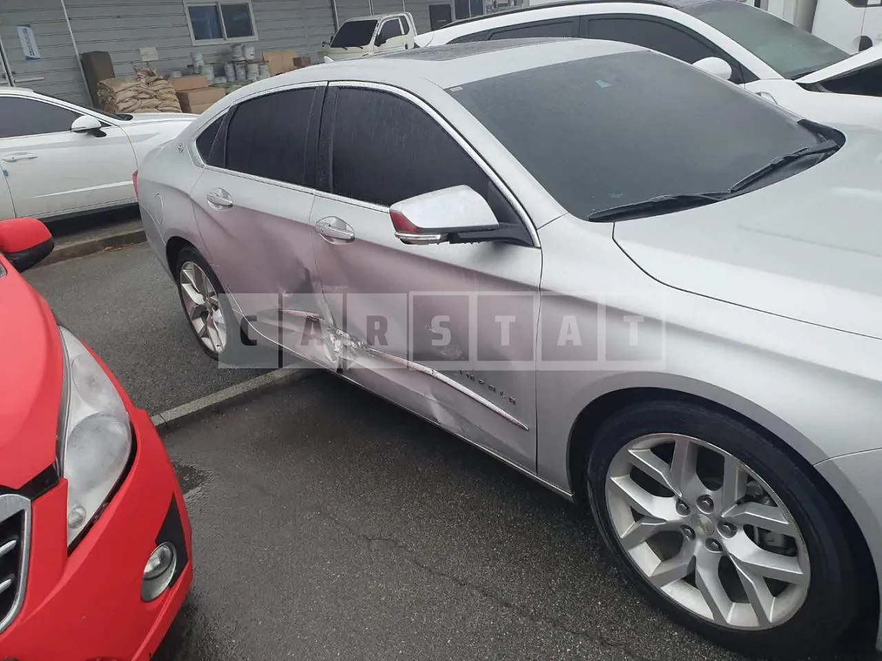 Photo 2 of 8: 2015 Chevrolet Impala 2.5, VIN 1G1155SA0GU115394 — Korean insurance auction