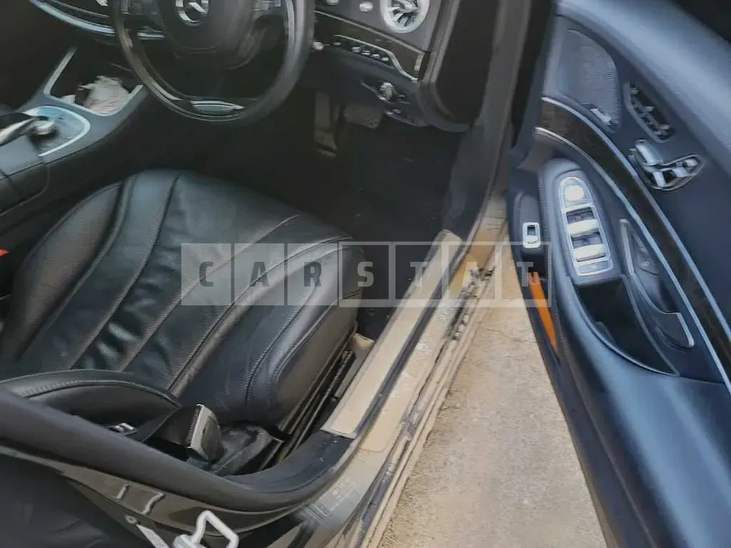 Photo 2 of 9: 2015 Mercedes-Benz S400 4Matic L, VIN WDDUG6HBXFA195183 — Korean insurance auction
