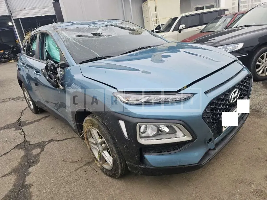 Photo 2 of 20: 2018 Hyundai Kona, VIN KMHK3816GJU089856 — Korean insurance auction