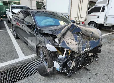 Photo 1 of 39: 2023 Kia K5, VIN KNAG6412BPA235359 — Korean insurance auction