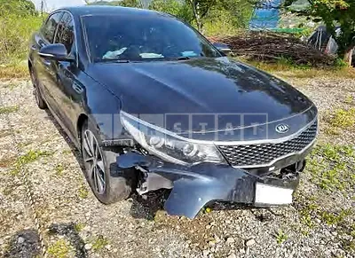 Photo 1 of 13: 2016 Kia K5, VIN KNAGU411BGA058671 — Korean insurance auction