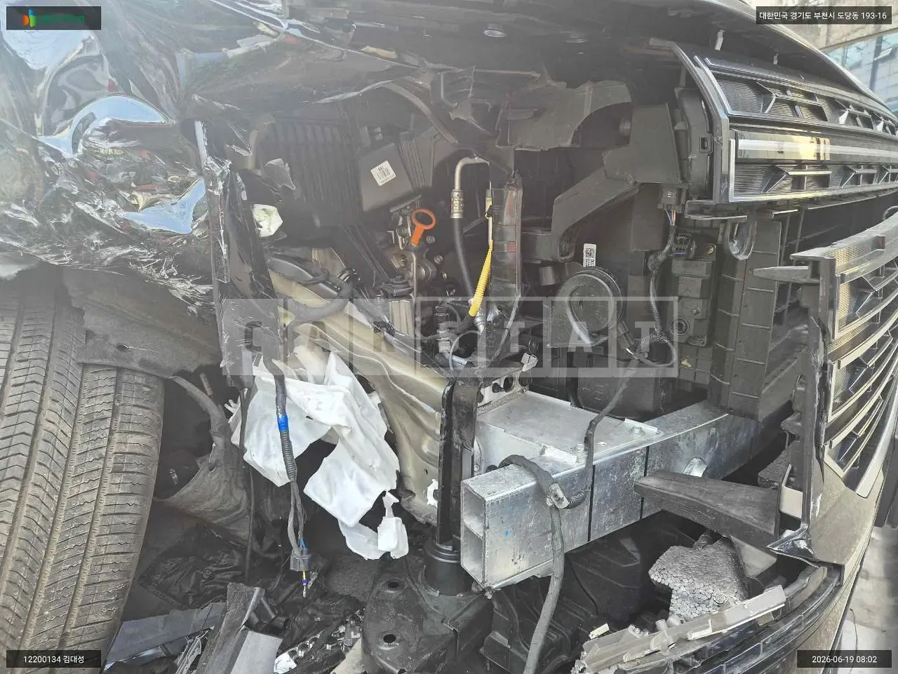 Photo 2 of 15: 2025 Hyundai Palisade, VIN KMHRK81ADTU026315 — Korean insurance auction
