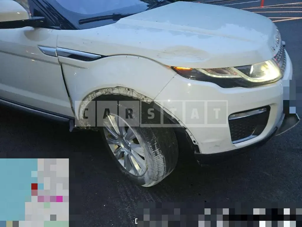 Photo 2 of 9: 2016 Land Rover Range Rover Evoque 2.0d — Korean insurance auction