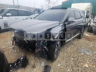 Photo 1 of 14: 2019 Hyundai Santa Fe, VIN KMHS381ABKU150810 — Korean insurance auction