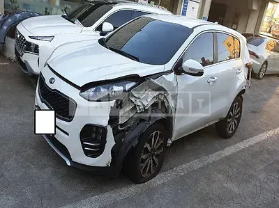 Photo 1 of 42: 2016 Kia Sportage, VIN KNAPN815GGK153687 — Korean insurance auction