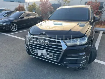 Photo 1 of 25: 2019 Audi Q7 45 TFSI quattro, VIN WAUZZZ4M6KD042258 — Korean insurance auction