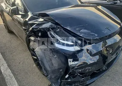 Photo 1 of 31: 2021 Tesla Model Y Standard Range — Korean insurance auction