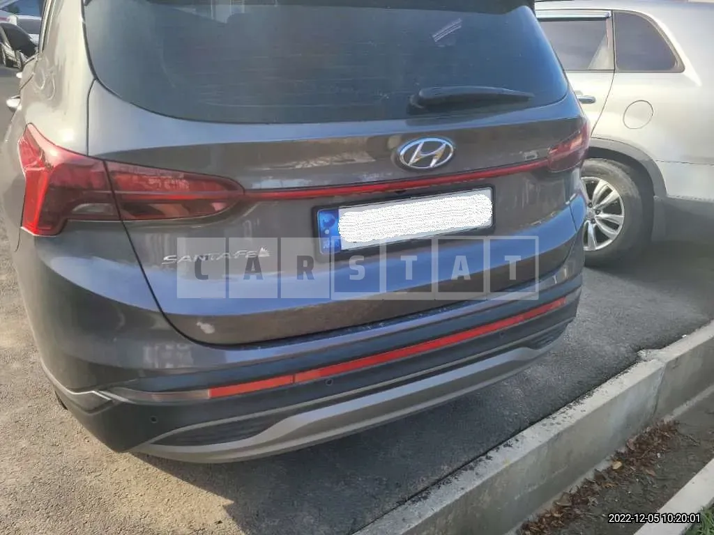 Photo 2 of 18: 2021 Hyundai Santa Fe, VIN KMHS381HGMU349664 — Korean insurance auction
