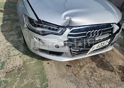 Photo 1 of 13: 2015 Audi A6 35 TDI, VIN WAUZZZ4G5FN052127 — Korean insurance auction