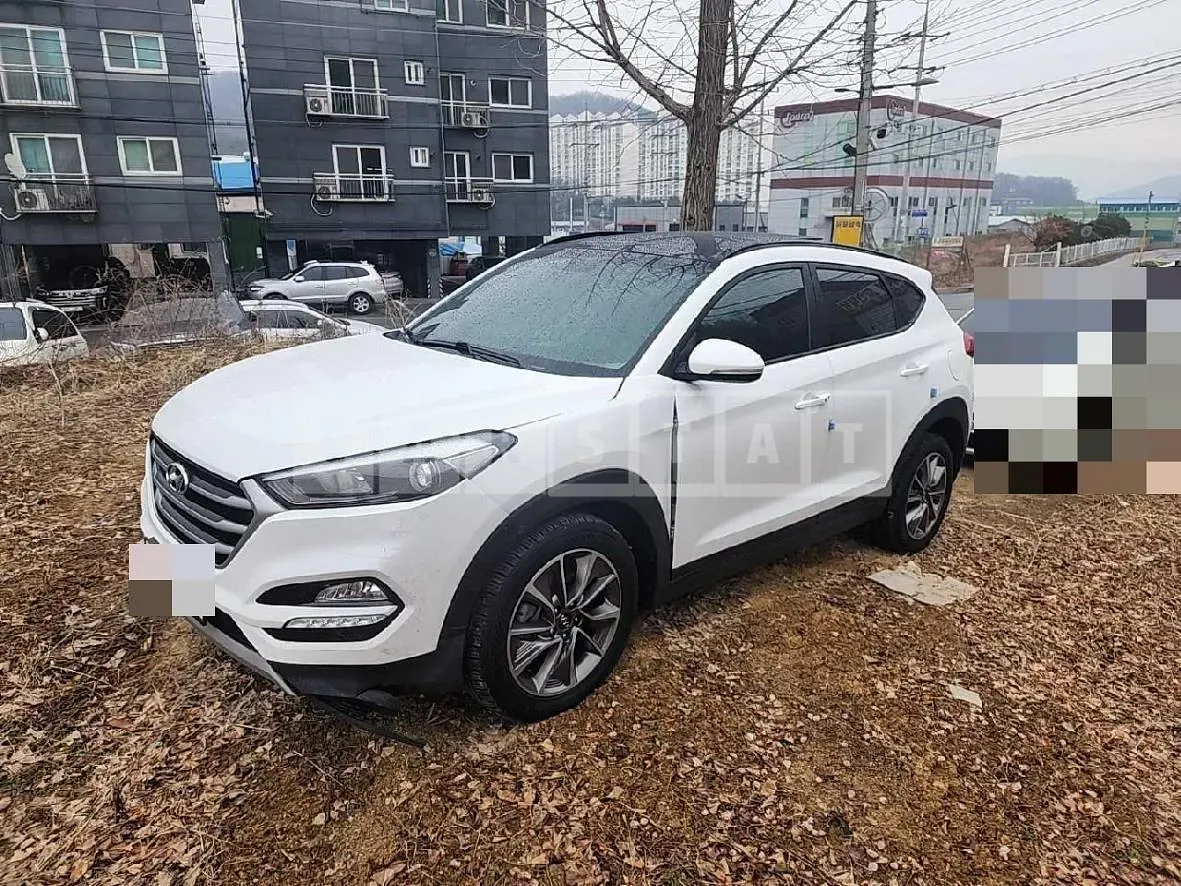 Photo 2 of 7: 2017 Hyundai Tucson TL 2.0, VIN KMHJ381ABJU515386 — Korean insurance auction