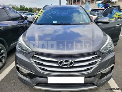 Photo 1 of 12: 2016 Hyundai Santa Fe, VIN KMHSW81UBGU608799 — Korean insurance auction