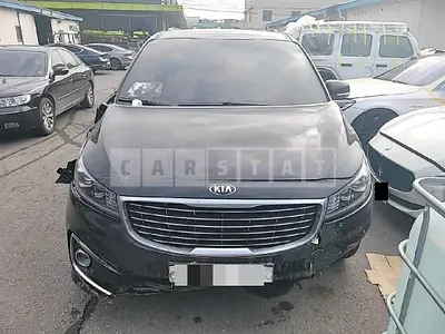 Photo 1 of 21: 2015 Kia Carnival, VIN KNAMB81ABFS074795 — Korean insurance auction
