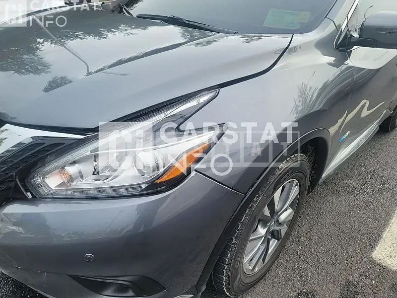 Photo 2 of 16: 2019 Nissan Murano Hybrid, VIN 5N1CZ2MH6JN157143 — Korean insurance auction